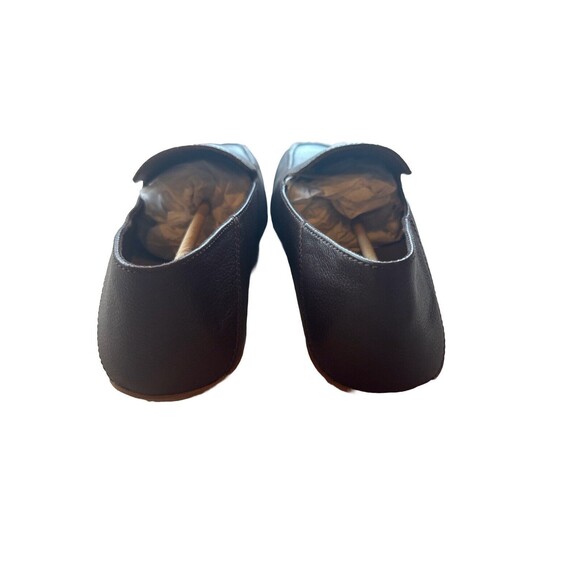 The Men's Store Bloomingdale's Men's 12 Last Push Down Apron Toe Loafers Brown - Picture 4 of 7